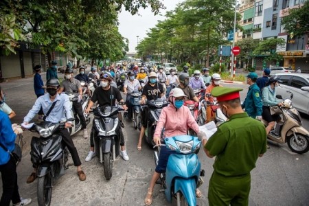 Từ 6h ngày 21/9, Hà Nội không cấp giấy đi đường, duy trì kiểm soát cửa ngõ