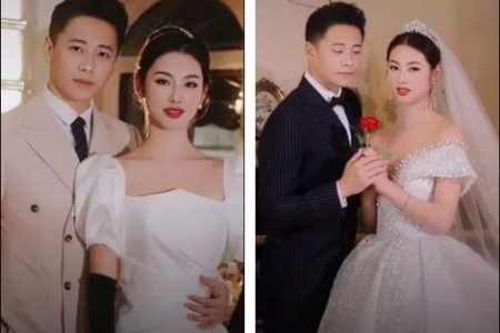 Rò rỉ ảnh cưới của Hoa hậu Thuỳ Tiên chỉ sau 2 tháng đăng quang, chuyện gì đây?