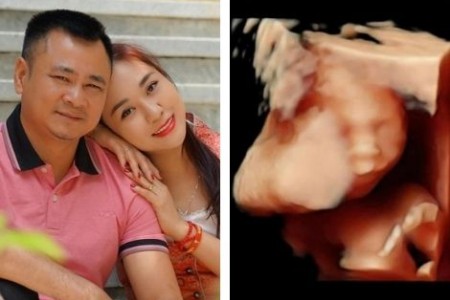 Vợ nghệ sĩ Tự Long thông báo mang thai lần thứ 3