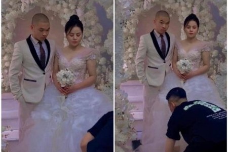 Clip: Hậu trường chụp ảnh cưới của Khánh Sky và bạn gái xinh “hết nước chấm”
