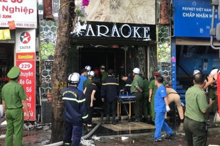 Cháy quán karaoke ở Hà Nội, 3 chiến sĩ Phòng cháy chữa cháy hy sinh