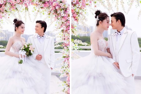 Lâm Khánh Chi tung ảnh cưới bên Song Duy: U50 vẫn xinh như công chúa