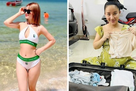 Vợ Mạc Văn Khoa diện bikini khoe body “mướt mát”, nhưng lại bị netizen so sánh với vợ Lê Dương Bảo Lâm