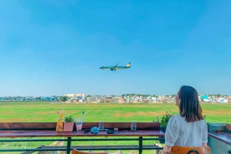 Truy lùng ngay 3 quán cafe có view ngắm máy bay hạ cánh cực 'xịn sò' tại Sài Gòn