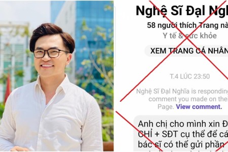 MC Đại Nghĩa, Việt Hương lại bị kẻ xấu mạo danh tên tuổi