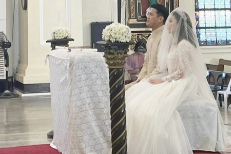 Rò rỉ hình ảnh Phillip Nguyễn và Linh Rin trong đám cưới ở Philippines