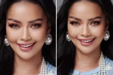 Hoa hậu Ngọc Châu nói gì về bức ảnh bị netizen Thái Lan tràn vào chê xấu?
