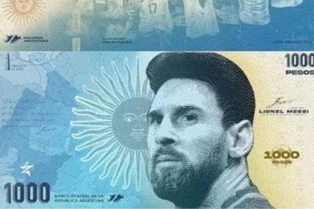 Ngân hàng Trung ương Argentina bác bỏ thông tin in hình Messi lên tiền giấy