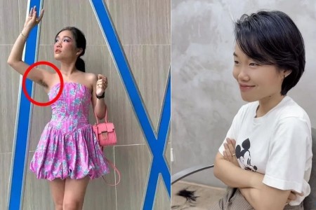 Sau ồn ào khoe lông nách, Tiktoker Lê Thụy tiếp tục 'xuống tóc' khiến netizens trầm trồ