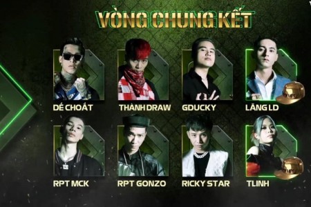 ‘Rap Việt’ lộ diện 8 gương mặt tham gia chung kết, team HLV Karik có nhiều cơ may vô địch nhất vì có tới 3 thí sinh