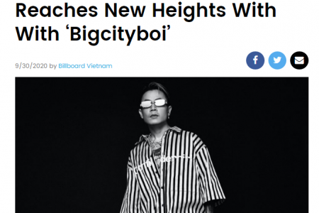 Binz được xưng tụng là 'nhà thơ làng Rap Việt' trên chuyên trang âm nhạc Billboard