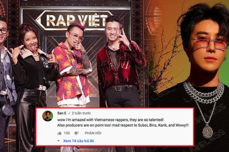 Rapper nổi tiếng Hàn Quốc khen ngợi thí sinh ‘Rap Việt’, bày tỏ thán phục dàn HLV