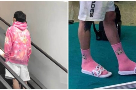 Phát hiện nam nghệ sĩ Việt mê màu hồng chỉ sau Binz: Jack nổi bần bật ở sân bay với style “sầu tím thiệp hồng”, ngó xuống chân khiến fans “cạn lời”
