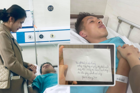 Vợ Đỗ Hùng Dũng có động thái đầu tiên trên MXH sau khi chồng gặp chấn thương nặng, hé lộ lời nhắn nhủ của HLV Park Hang Seo cho cậu học trò
