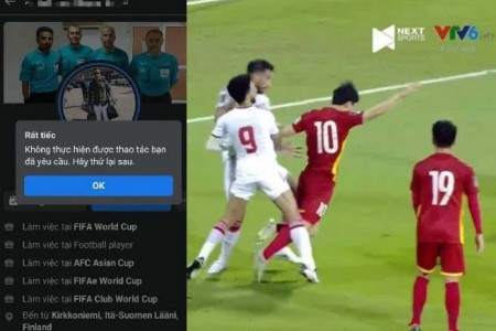 Trọng tài trận Việt Nam vs UAE bị cộng đồng mạng 'tấn công' dữ dội trên Facebook cá nhân