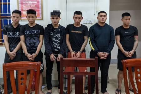 Nghệ An: Bắt giữ 6 thanh niên chuyên trộm két của đền, chùa, nhà thờ