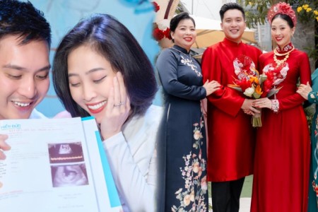 Liêu Hà Trinh thông báo tin vui sau hơn 2 tháng lên xe hoa