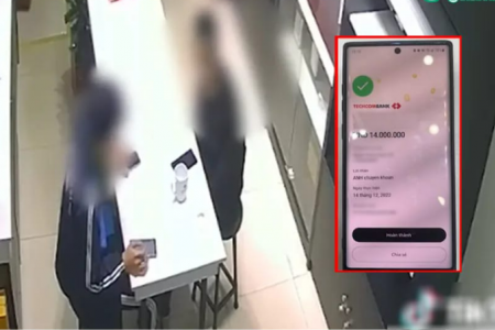 Hà Nội: Người đàn ông làm giả giao diện banking lừa 14 triệu của cửa hàng điện thoại