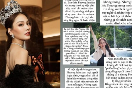 Miss World Việt Nam Mai Phương lên tiếng xin lỗi vì những ồn ào vừa qua