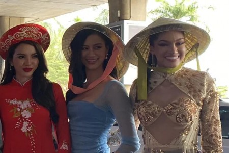 Thí sinh Miss Grand Thailand 2023 mặc áo dài phản cảm khiến dân tình phẫn nộ