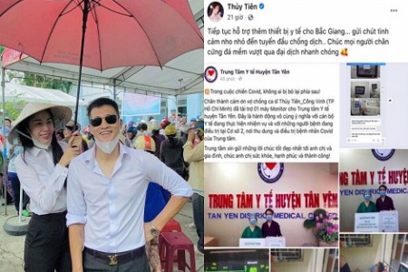 Bị netizen nhắc nhở làm từ thiện minh bạch, Thủy Tiên giải thích vì sao không in sao kê