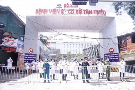Sau 5 tuần cách ly y tế, Bệnh viện K Tân Triều chính thức được dỡ phong tỏa