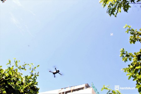 Đà Nẵng: Dùng flycam, camera di động để giám sát người dân thực hiện nguyên tắc “ai ở đâu ở yên đó”