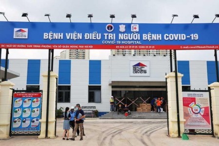 Hà Nội: Bệnh viện dã chiến điều trị Covid-19 tại quận Hoàng Mai bắt đầu hoạt động từ 1/9