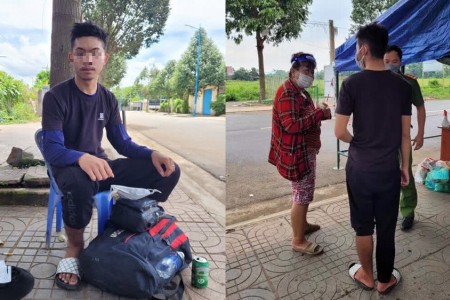 Thiếu niên 15 tuổi hết tiền ở trọ, đạp xe từ Bà Rịa - Vũng Tàu về quê Đắk Lắk tránh dịch