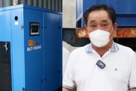 Tiếp nhận 7 nhà máy oxy mini, ông Huỳnh Uy Dũng cho biết: “Sáng kiến này tôi thiết kế phục vụ cho khắp mọi miền đất nước”