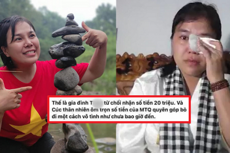 Trưởng nhóm “Mai táng 0 đồng” Giang Kim Cúc bị tố ăn chặn gần 100 triệu đồng tiền từ thiện