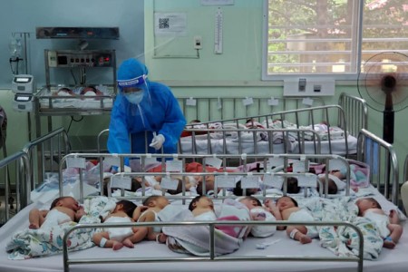 BV Hùng Vương bác bỏ thông tin “hàng trăm em bé sơ sinh có bố mẹ là F0 bị thiếu tã sữa”