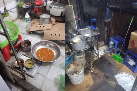 Nhân viên quán cơm niêu nổi tiếng Hà Nội tung loạt ảnh chụp căn bếp mất vệ sinh vì bị quỵt lương