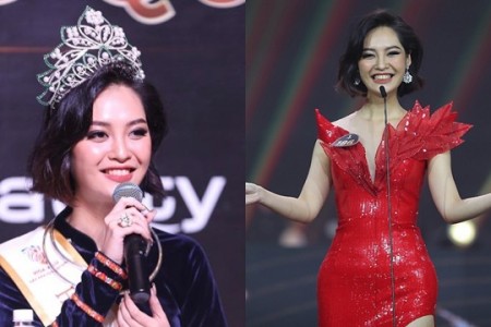 Tân Hoa hậu Nông Thúy Hằng bị tố quảng cáo web đen, cặp đại gia có gia đình