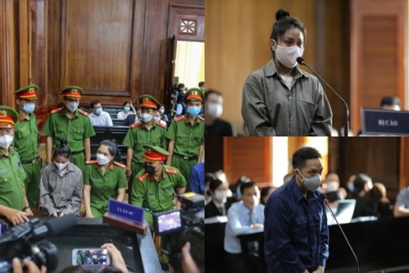 Clip 2 tội phạm 'dì ghẻ' Quỳnh Trang và 'bố ruột' Trung Thái khai về nhân thân trước tòa