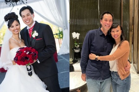 Shark Thái Linh kỷ niệm 10 năm ngày cưới ngọt ngào bên chồng