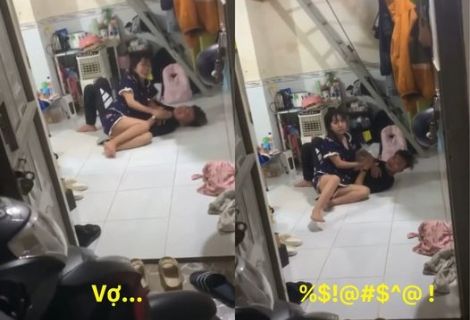 Clip: Chồng đang “chim chuột” với bồ nhí thì bị vợ bắt tại trận: “Mày biết tao là ai không?”