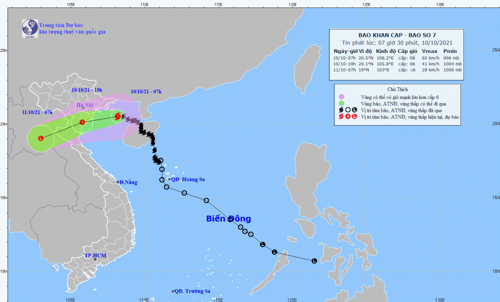 Bão số 7 gây mưa lớn trên diện rộng, xuất hiện thêm bão số 8 có cường độ mạnh đang tiến vào Biển Đông