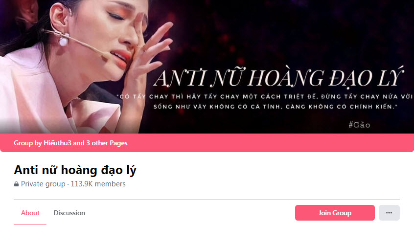 huong giang doi chat voi antifan