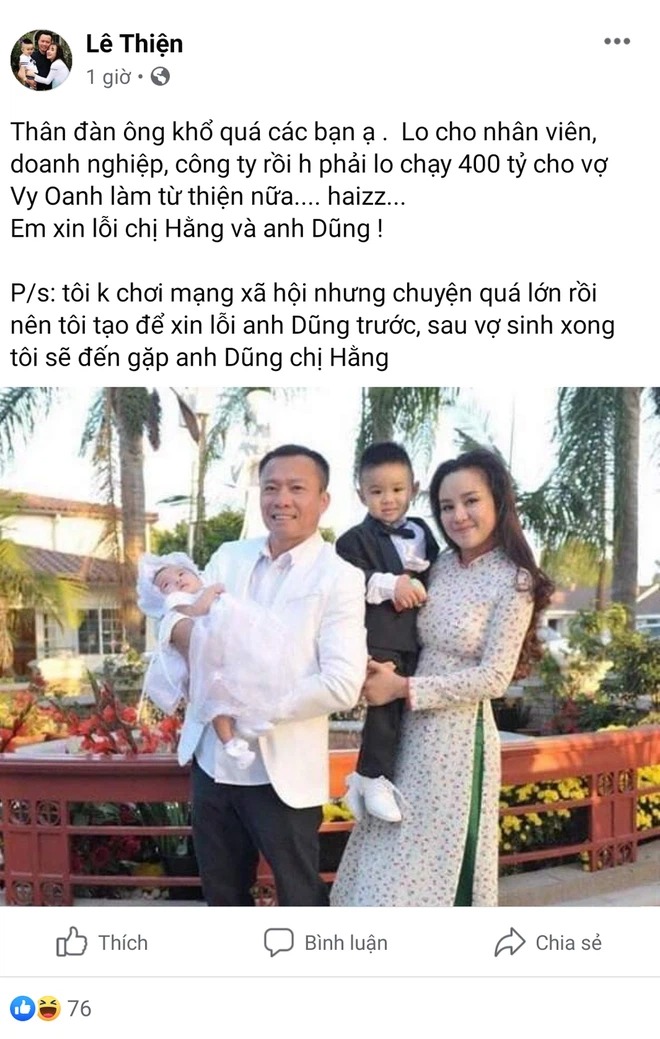 chong Vy Oanh len tieng