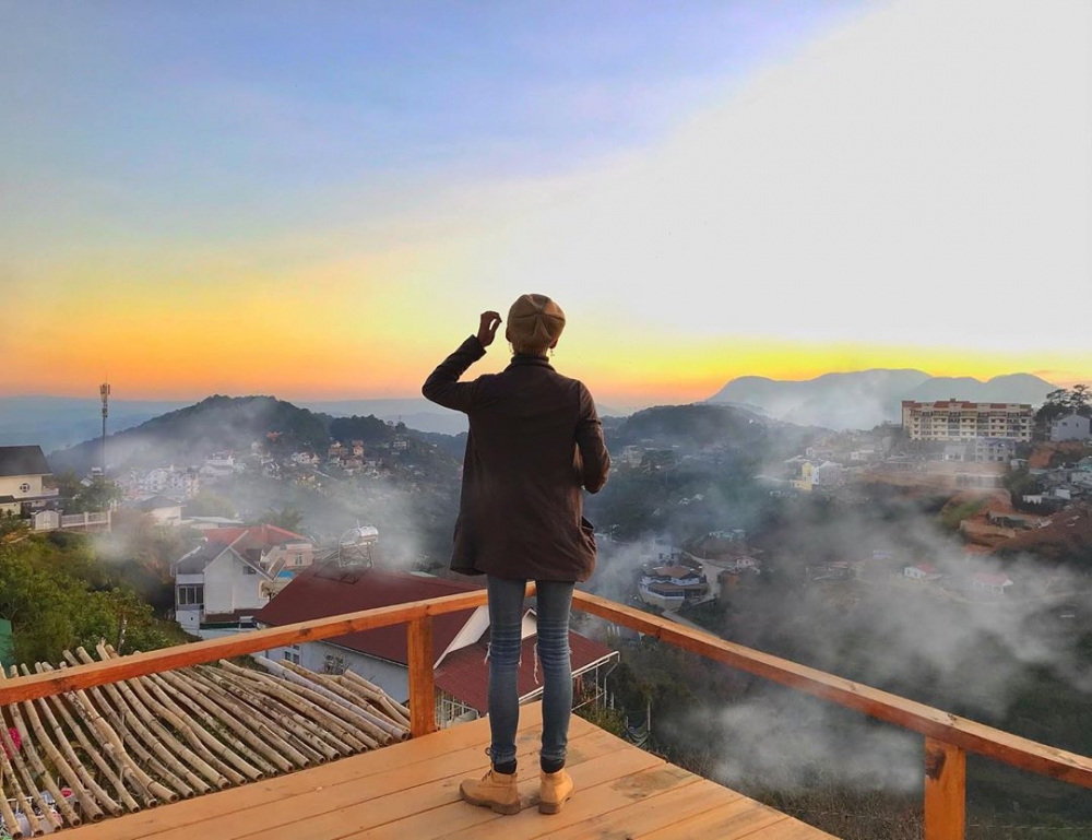 Địa điểm săn mây trên Đà Lạt cực “chiu”. (Nguồn ảnh: Instagram)-134731