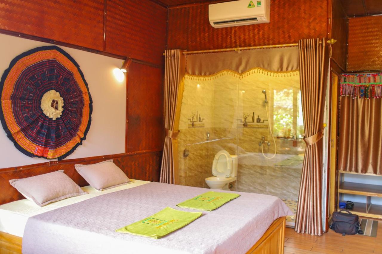 Phòng nghỉ được trang trí theo phong cách riêng biệt và đều có ban công, tiện nghi cao cấp và nhà vệ sinh riêng