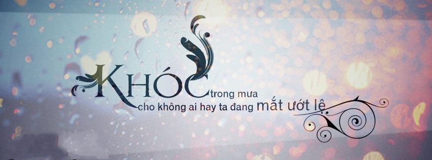 Ảnh bìa facebook buồn cô đơn cho người thất tình 