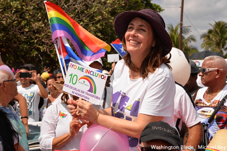 Bà Mariela Castro tích cực tham gia nhiều hoạt động vì cộng đồng LGBT ở Cuba
