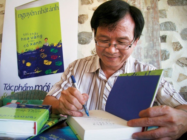 Hình ảnh về nhà văn Nguyễn Nhật Ánh 