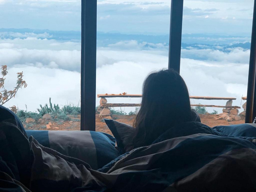 Tà Xùa Lu Trế cũng là một trong số những homestay nằm ở địa thế cao nhất của đỉnh Tà Xùa nên mây mù bao phủ quanh năm