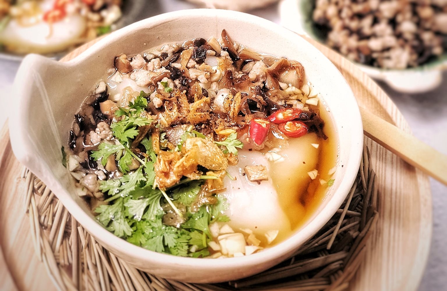 Thanh Tùng – quán bánh đúc nóng Hà Nội có hương vị như phở chua Lạng Sơn