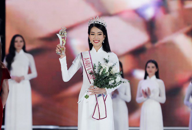 Phương Anh là Á hậu 1 cuộc thi Hoa hậu Việt Năm 2020