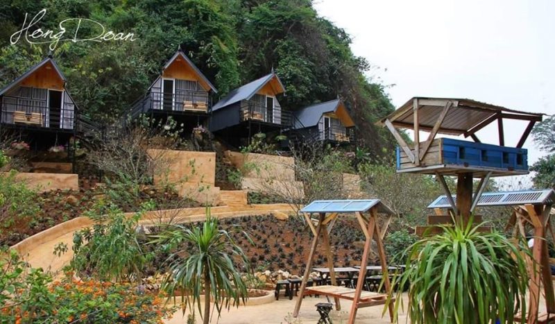 Những căn bungalow siêu xinh ở Phố Núi Tình Yêu Mộc Châu