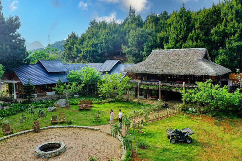 The Nordic Village là khu nghỉ dưỡng 4 sao duy nhất trên đồi thông Hua Tạt